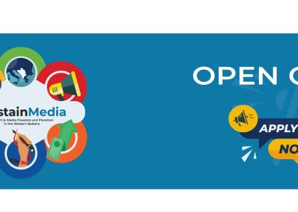 Open call banner